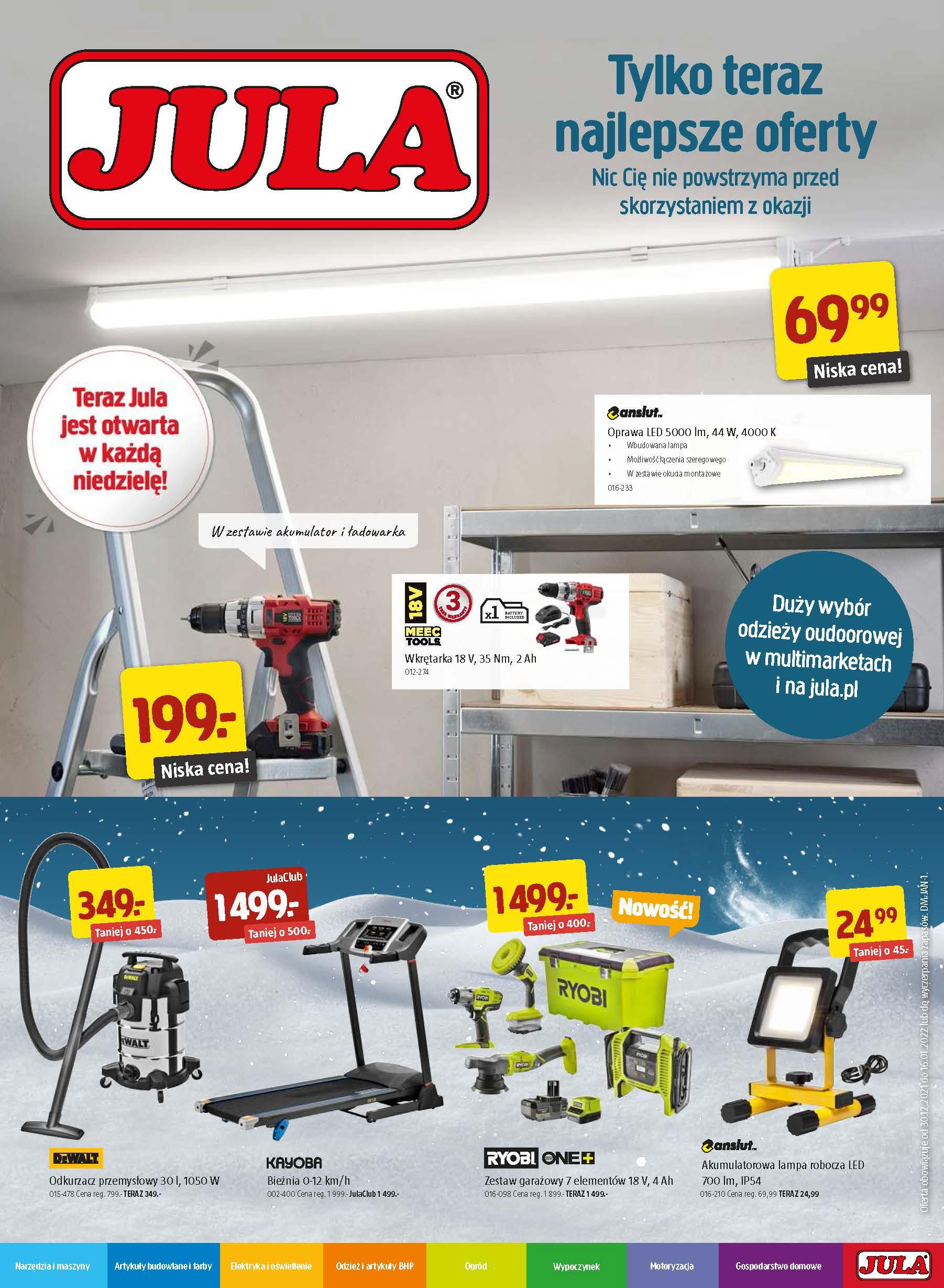 Gazetka promocyjna Jula str. 1