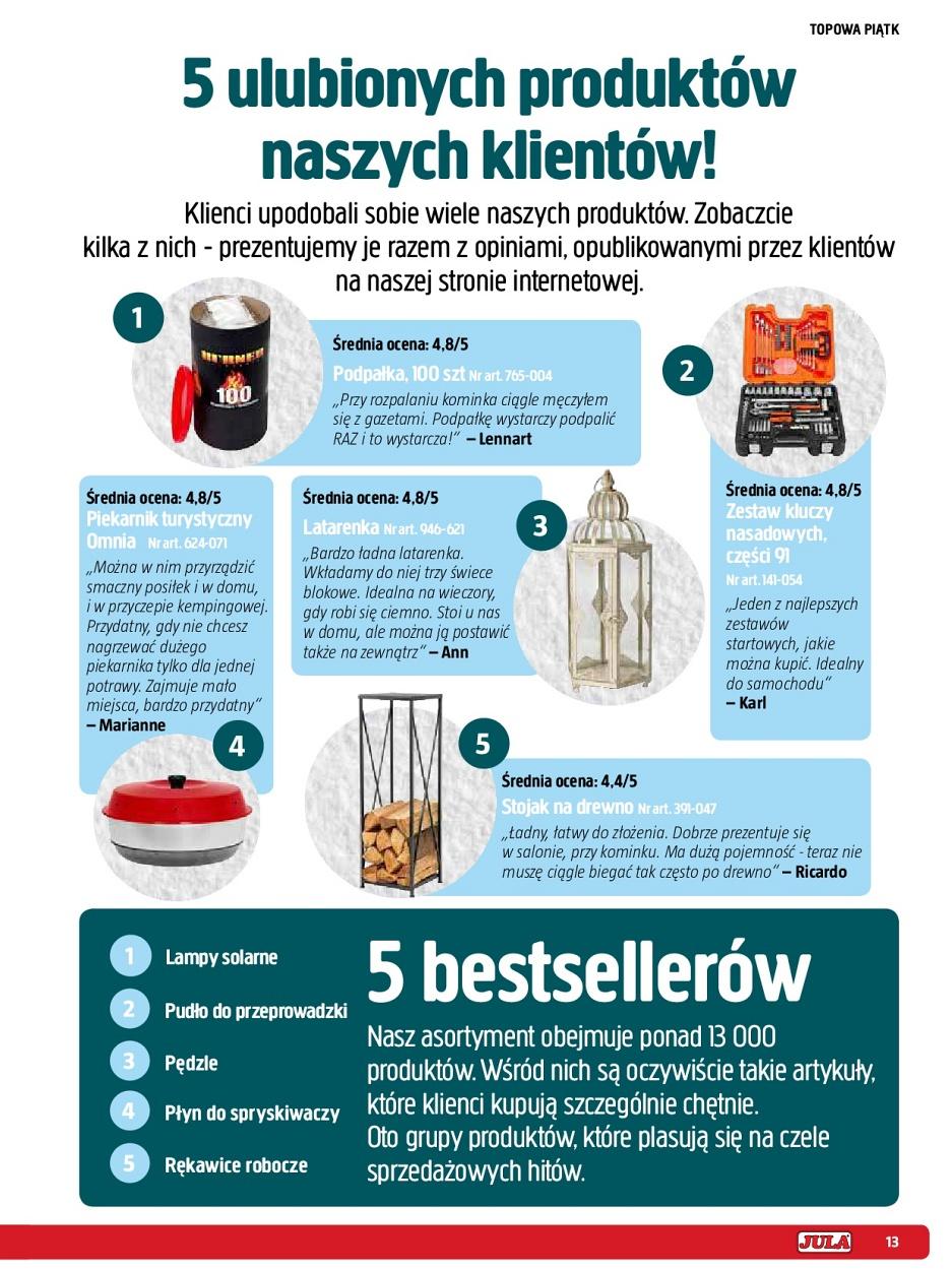 Gazetka promocyjna Jula str. 13