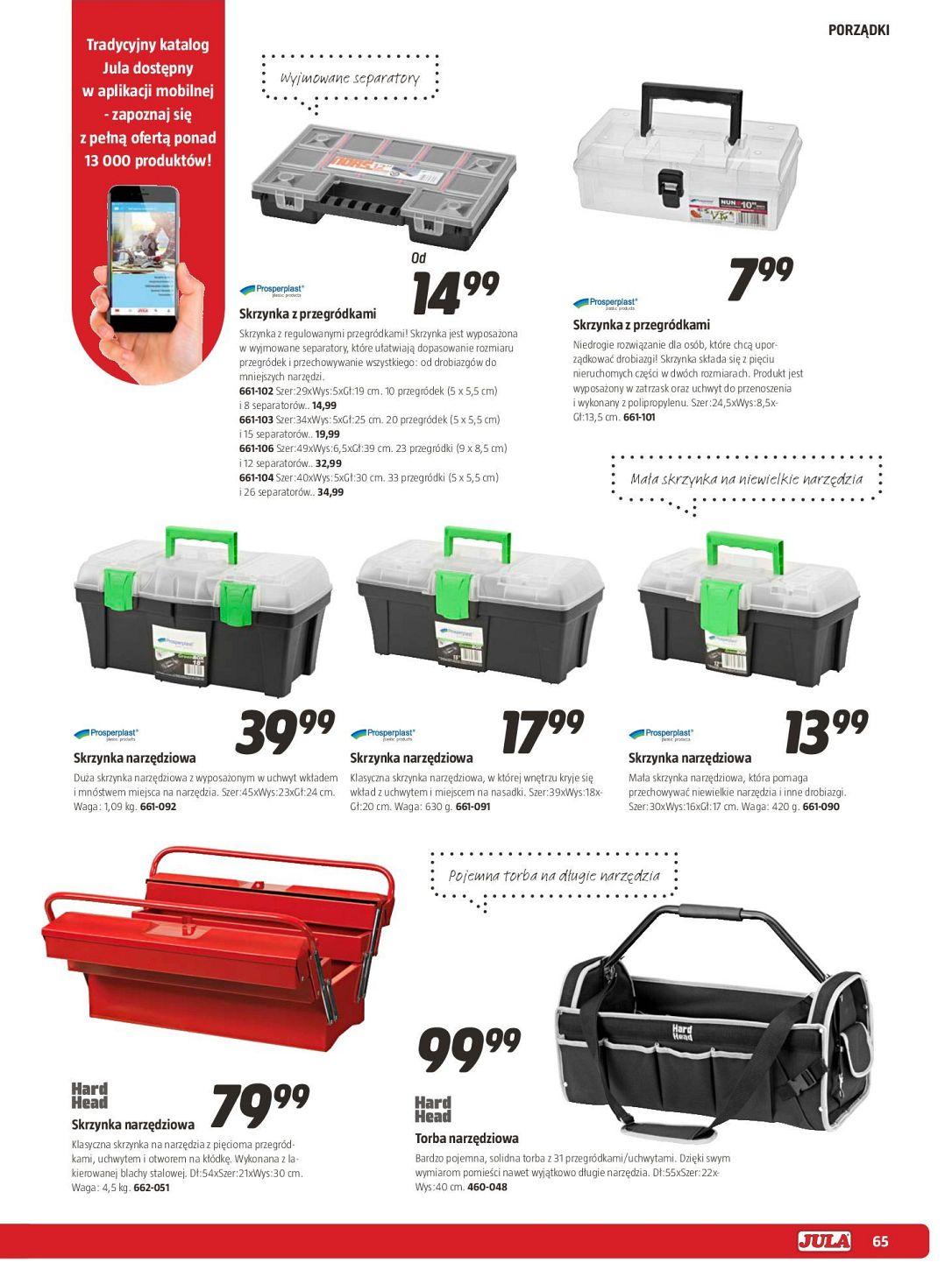 Gazetka promocyjna Jula str. 65