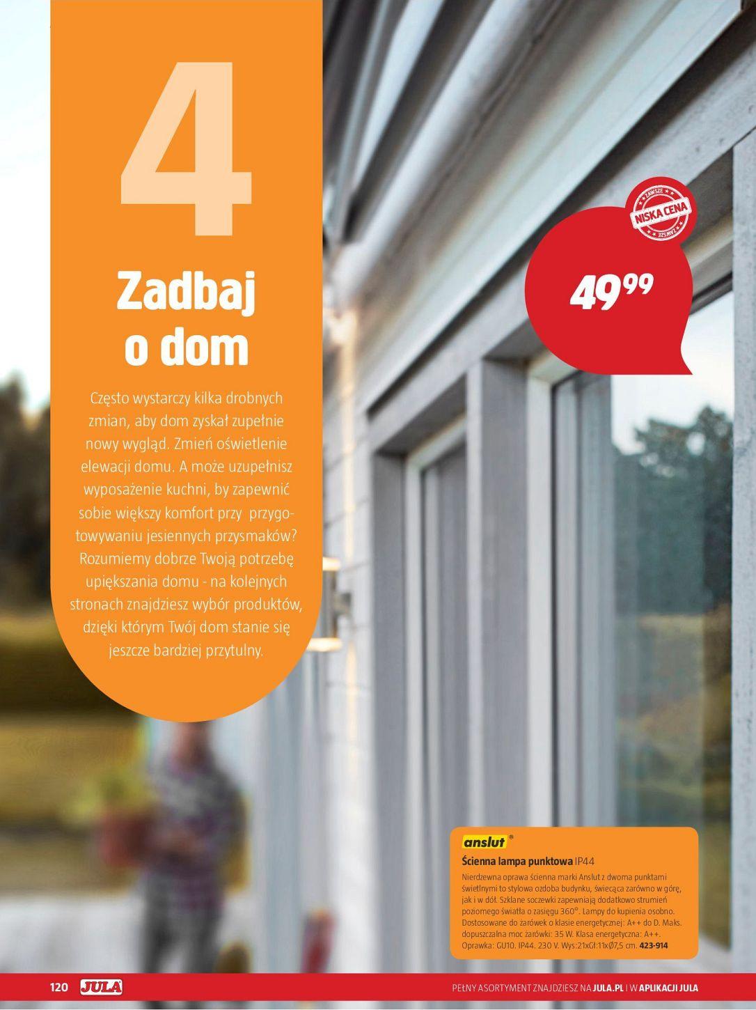 Gazetka promocyjna Jula str. 120