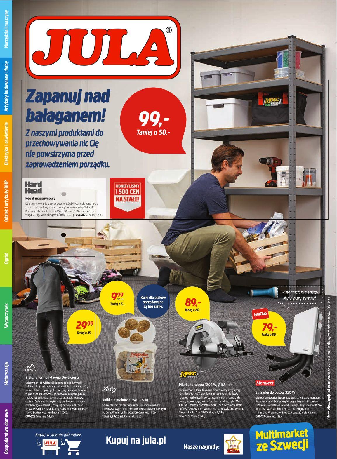 Gazetka promocyjna Jula str. 1