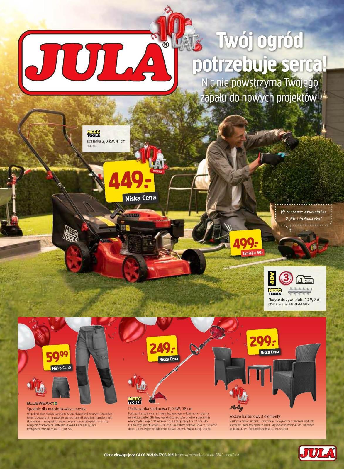 Gazetka promocyjna Jula str. 1