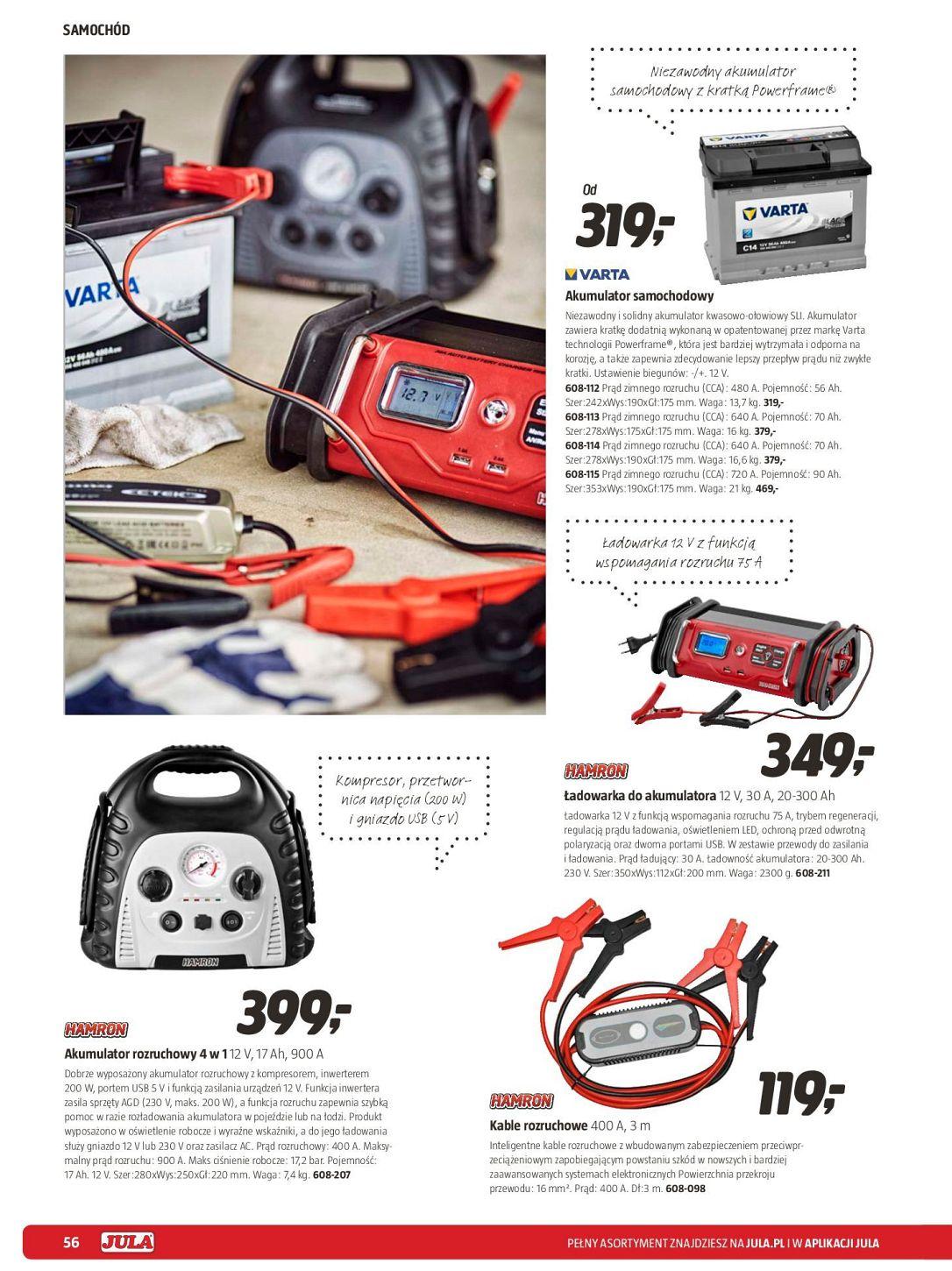 Gazetka promocyjna Jula str. 56