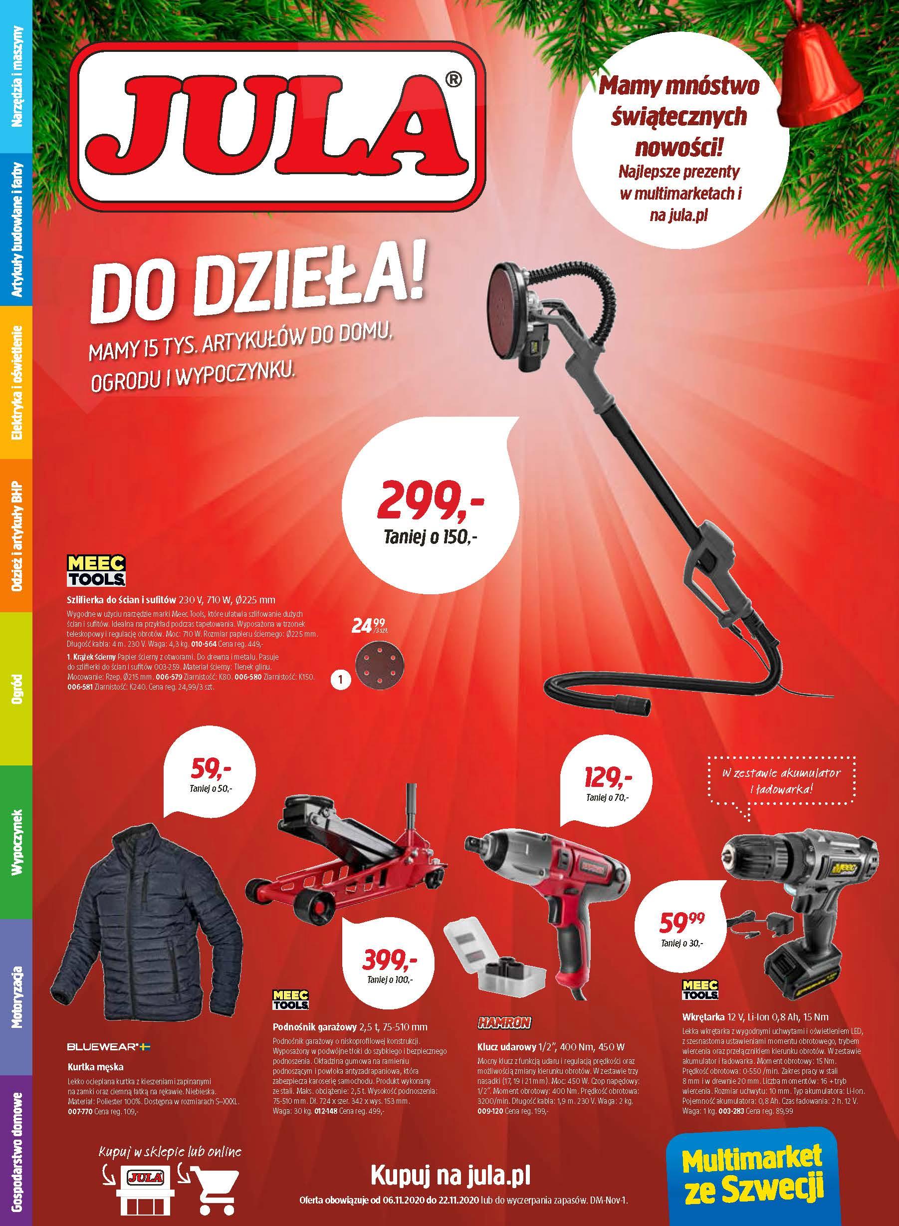 Gazetka promocyjna Jula str. 1