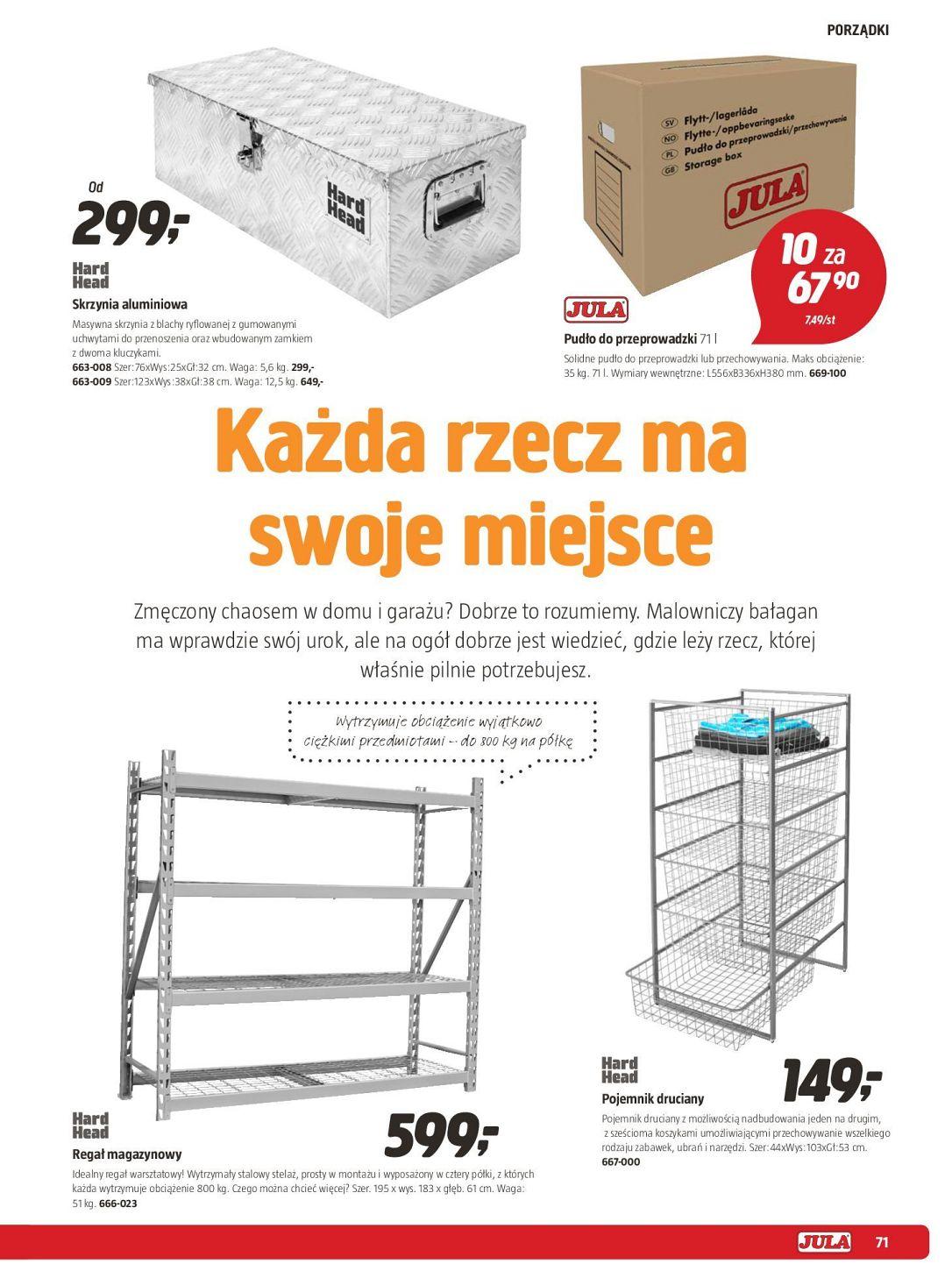 Gazetka promocyjna Jula str. 71