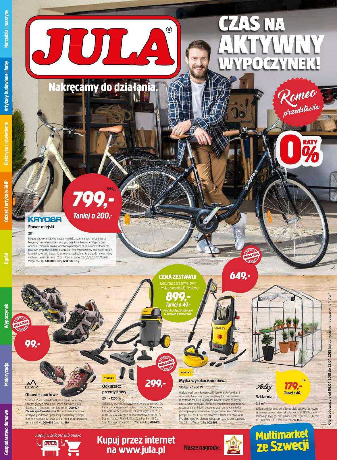 Gazetka promocyjna Jula str. 1