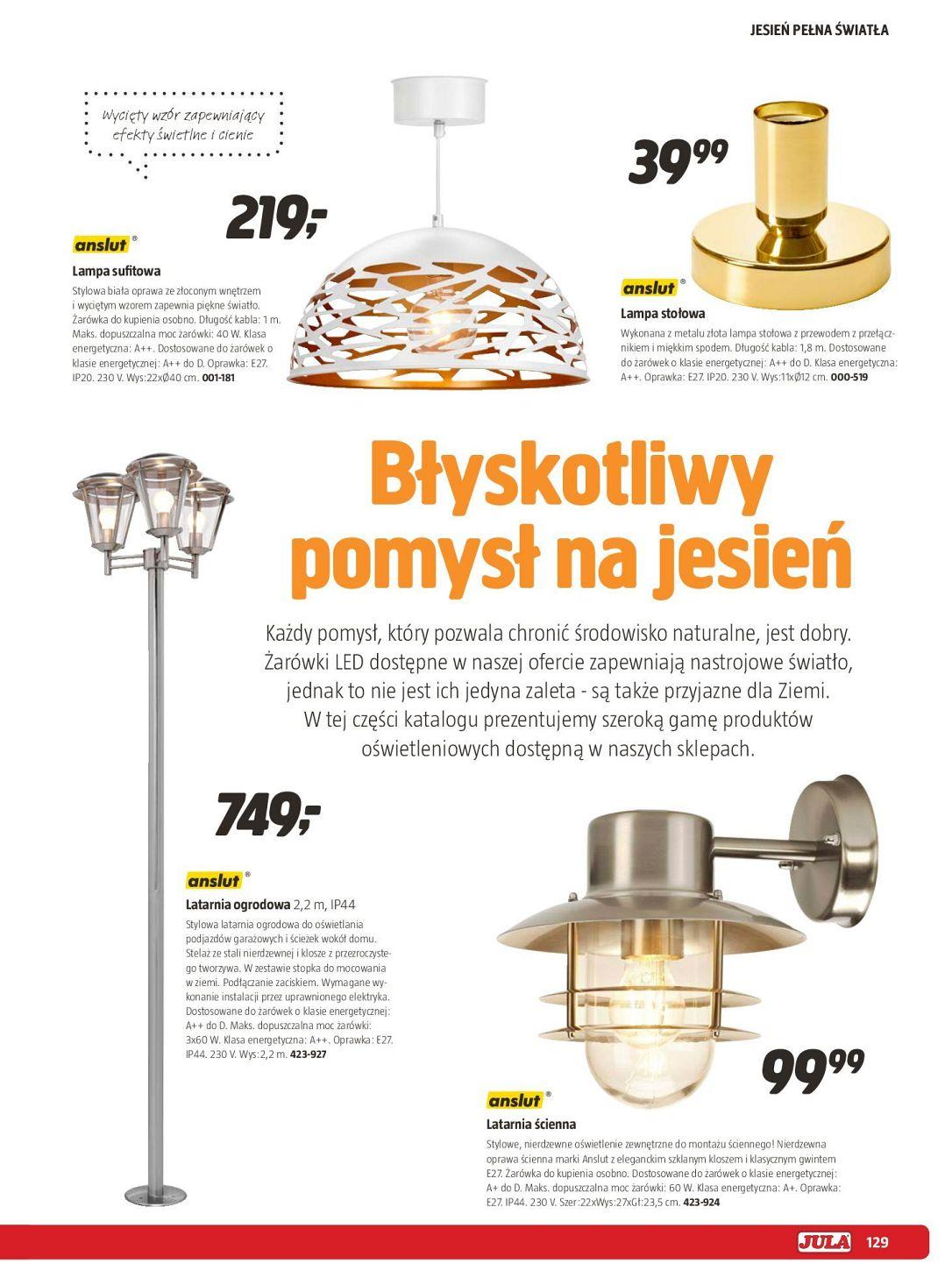 Gazetka promocyjna Jula str. 129