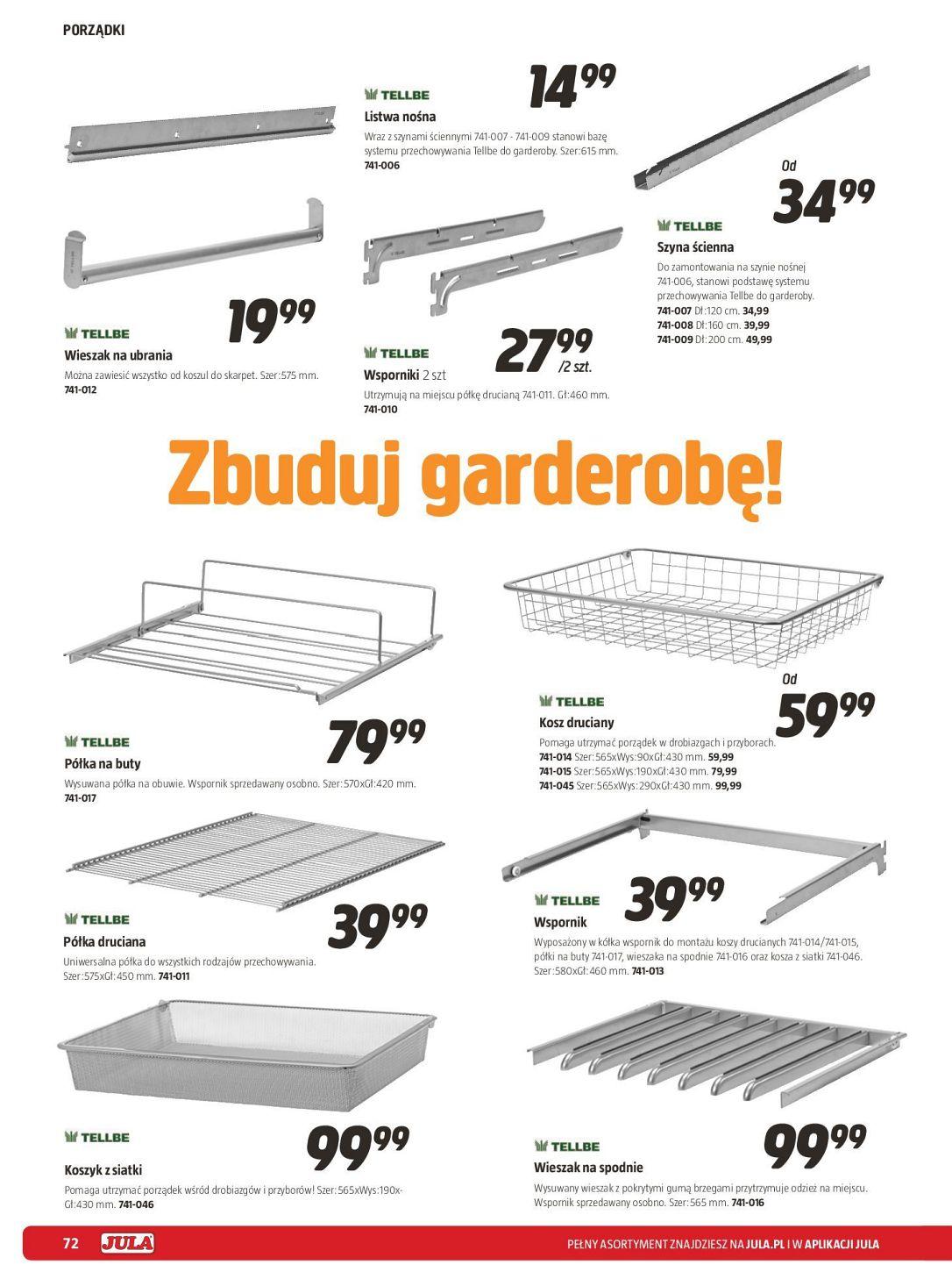 Gazetka promocyjna Jula str. 72