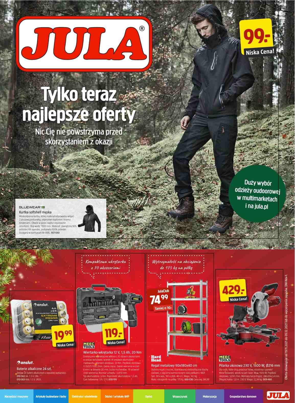 Gazetka promocyjna Jula str. 1