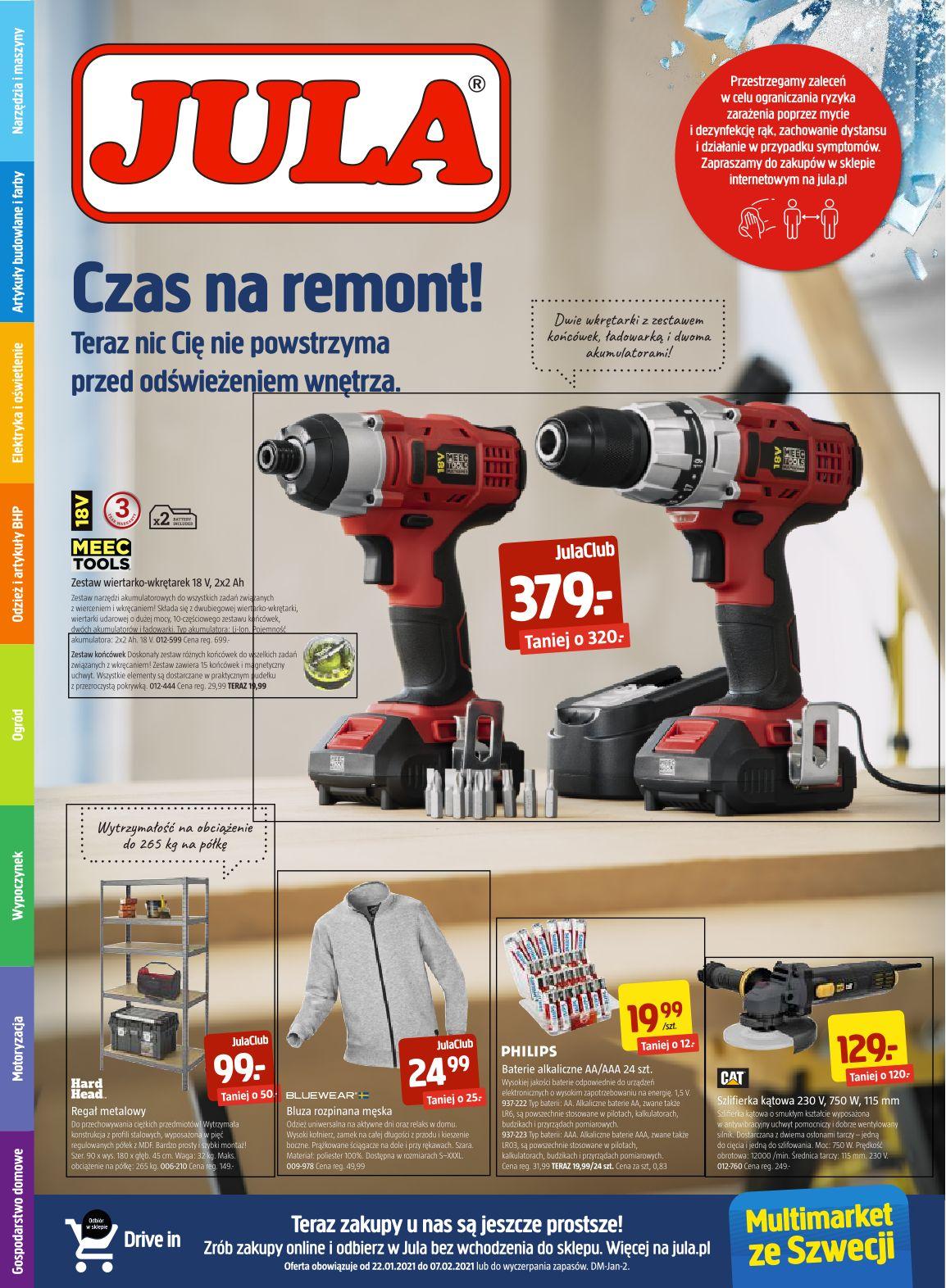 Gazetka promocyjna Jula str. 1