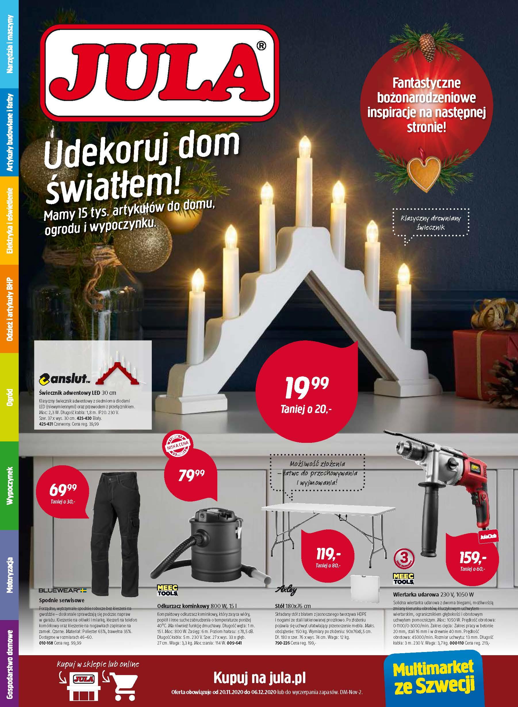 Gazetka promocyjna Jula str. 1