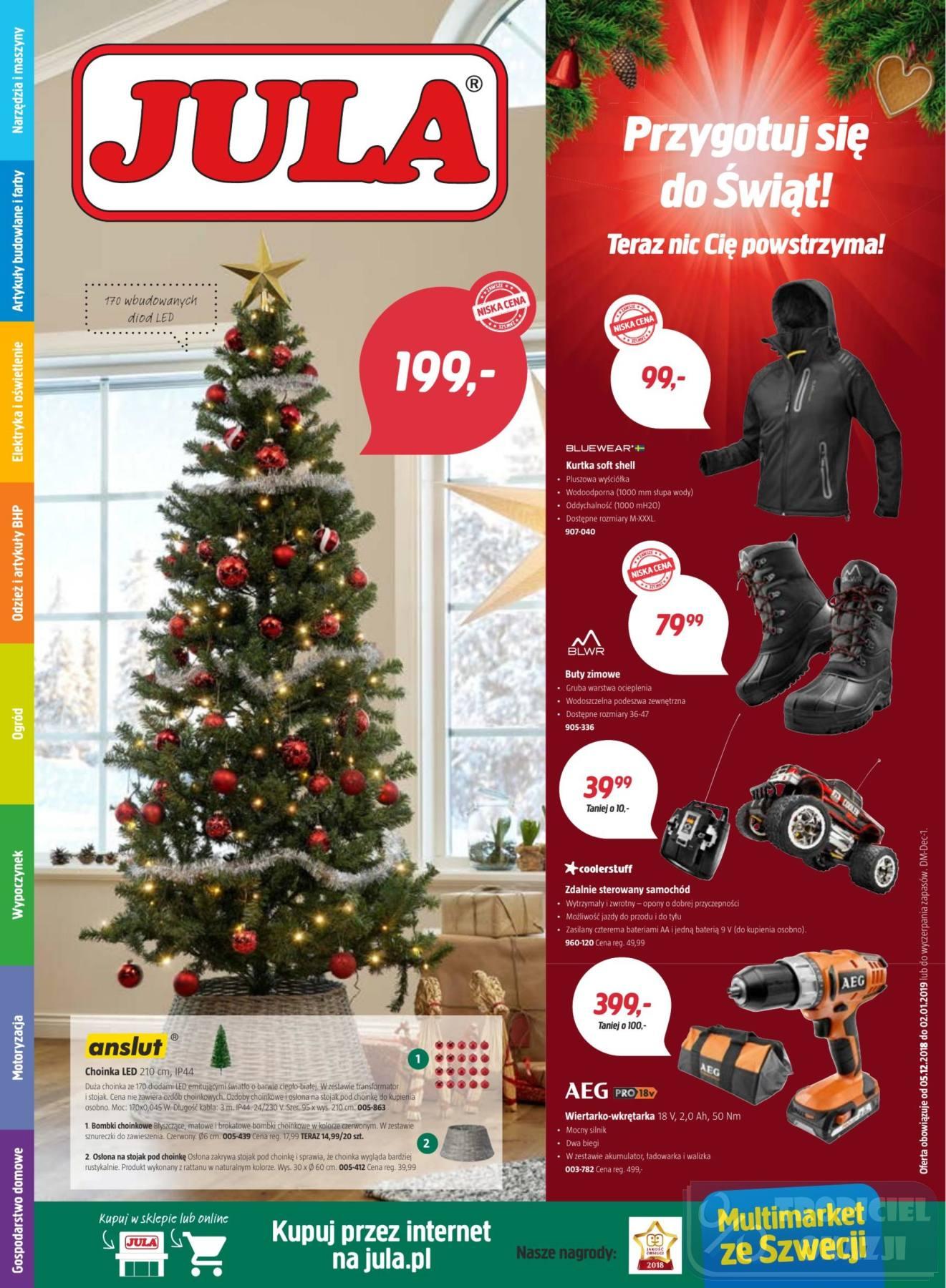 Gazetka promocyjna Jula str. 1