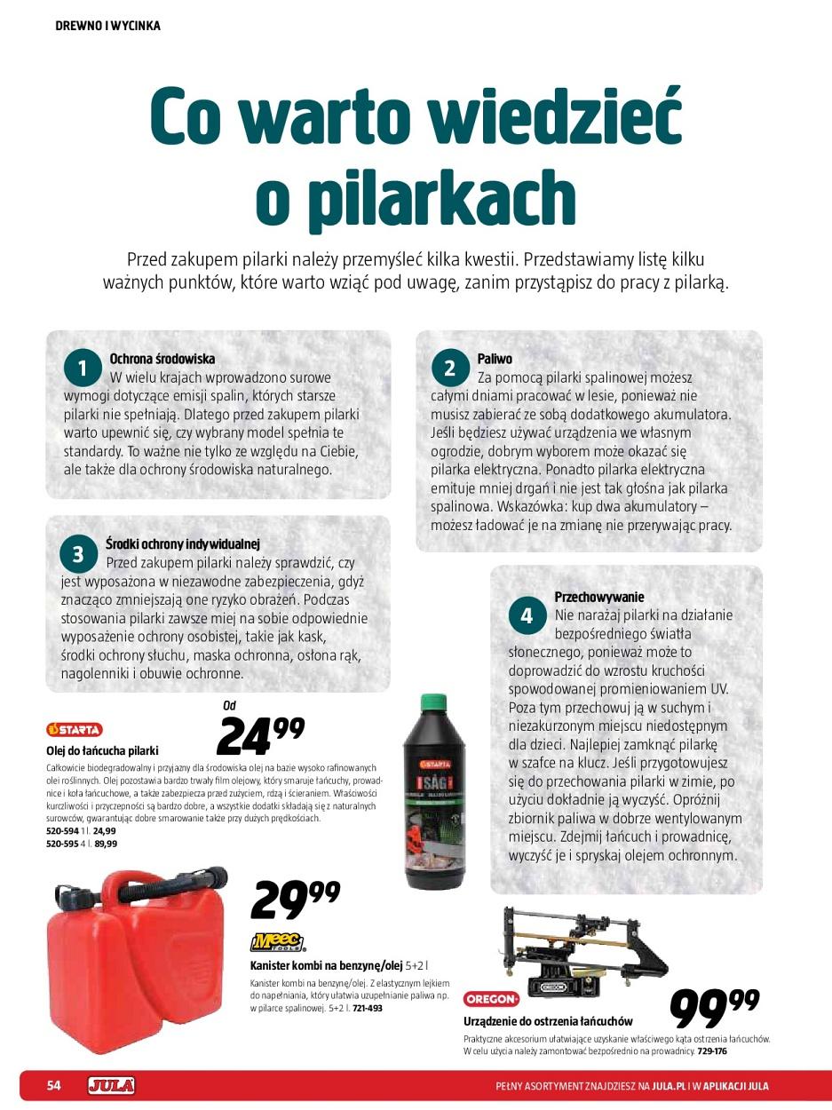 Gazetka promocyjna Jula str. 54