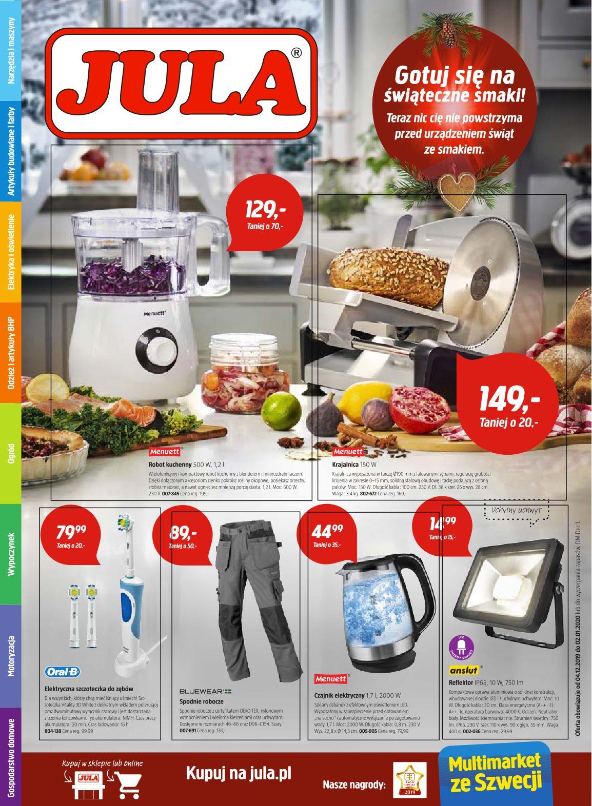 Gazetka promocyjna Jula str. 1