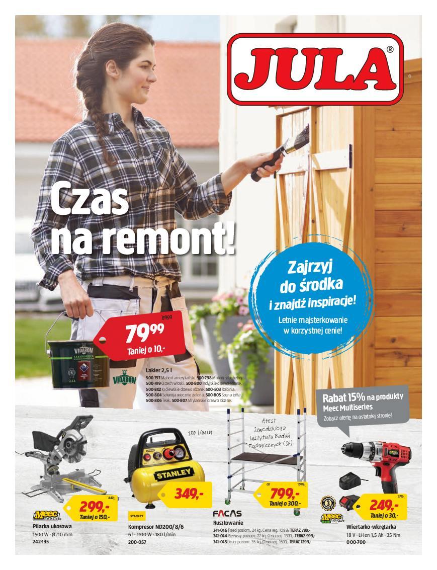 Gazetka promocyjna Jula str. 1