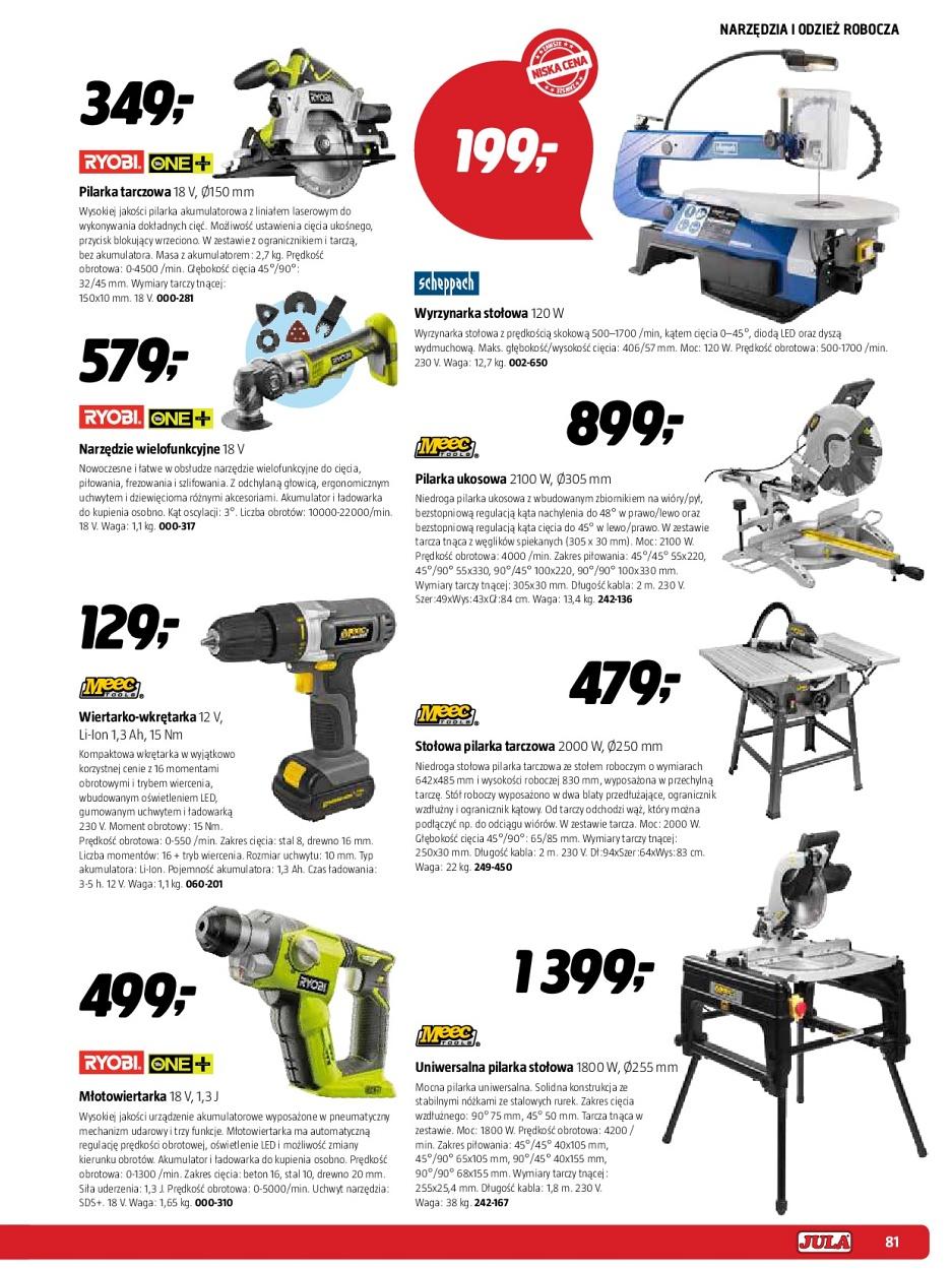 Gazetka promocyjna Jula str. 81