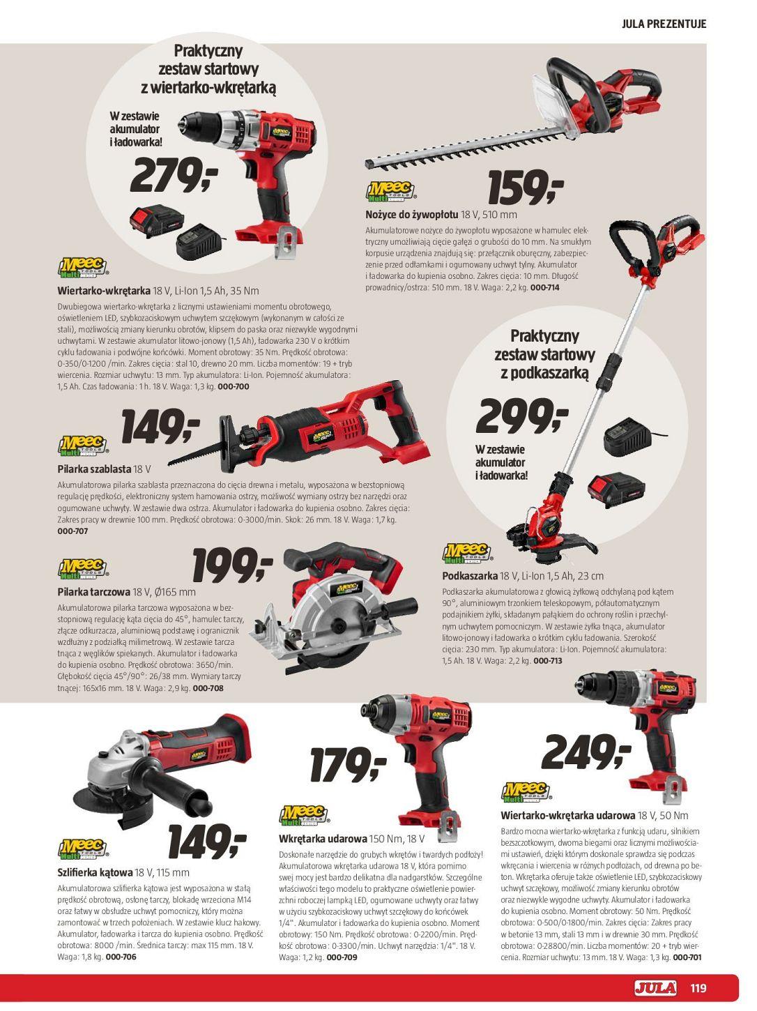 Gazetka promocyjna Jula str. 119