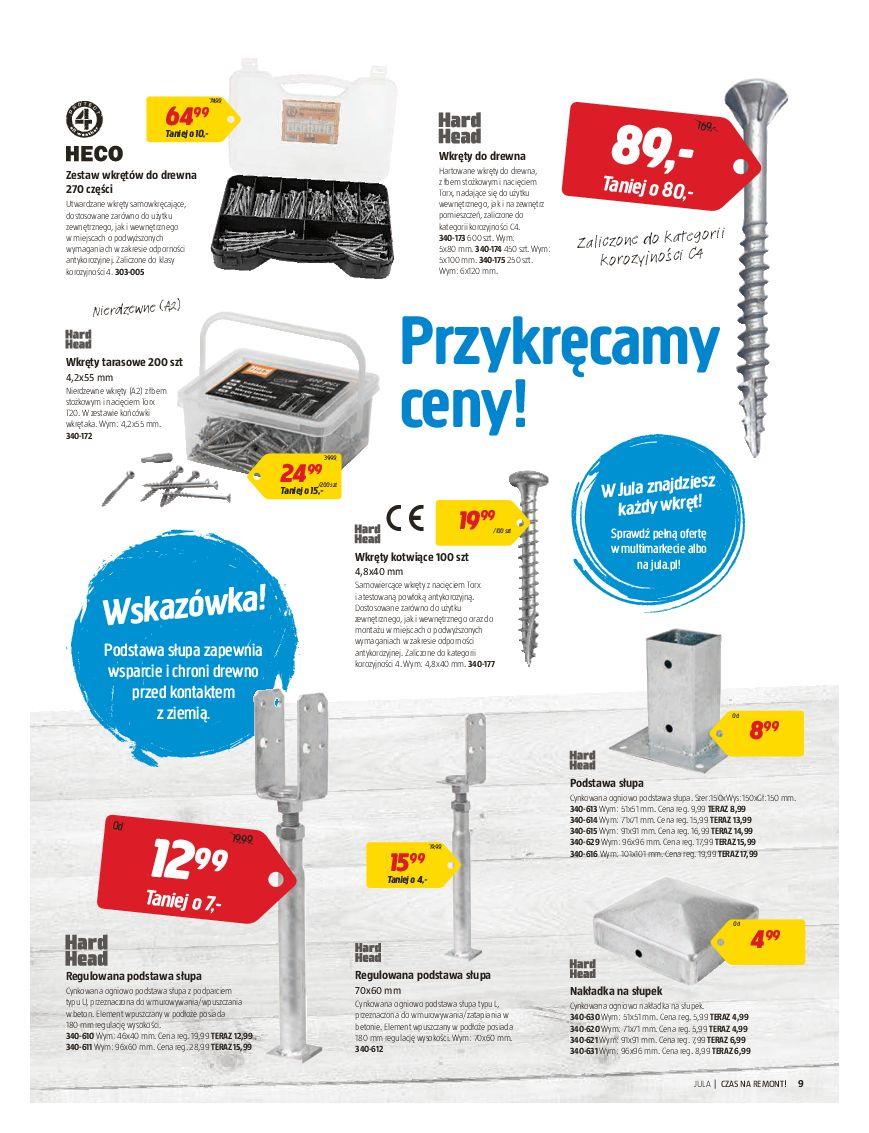 Gazetka promocyjna Jula str. 9