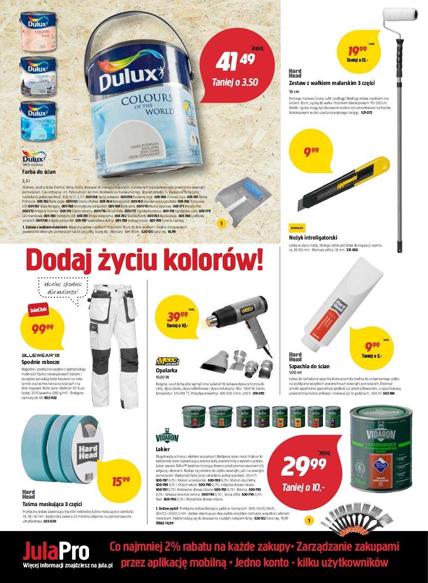 Gazetka promocyjna Jula str. 2