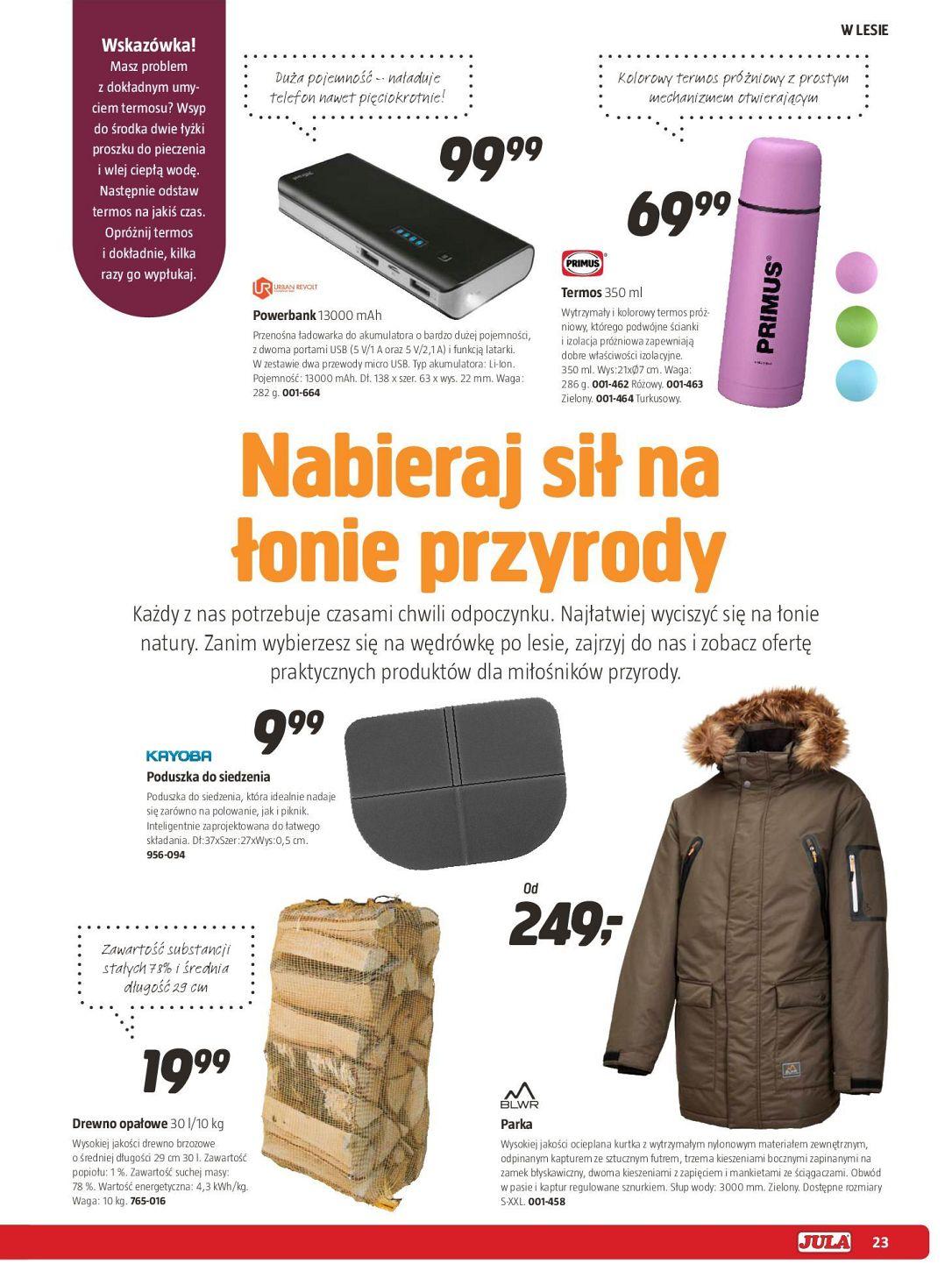 Gazetka promocyjna Jula str. 23