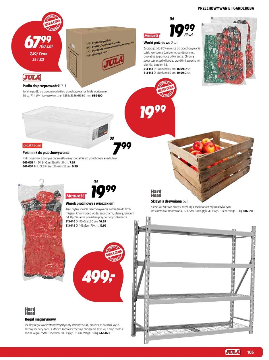 Gazetka promocyjna Jula str. 105
