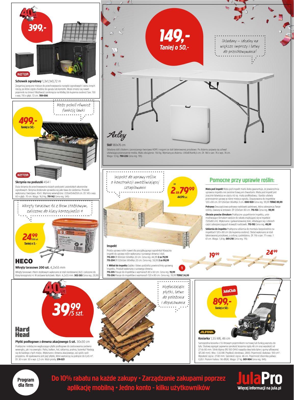 Gazetka promocyjna Jula str. 3