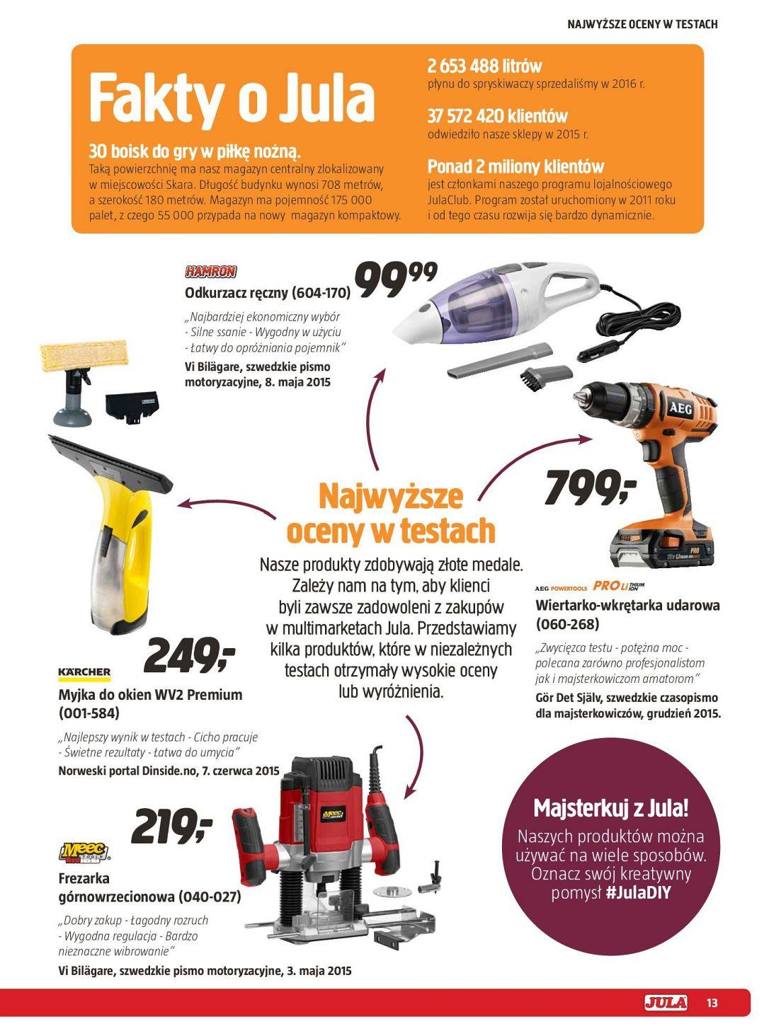 Gazetka promocyjna Jula str. 13