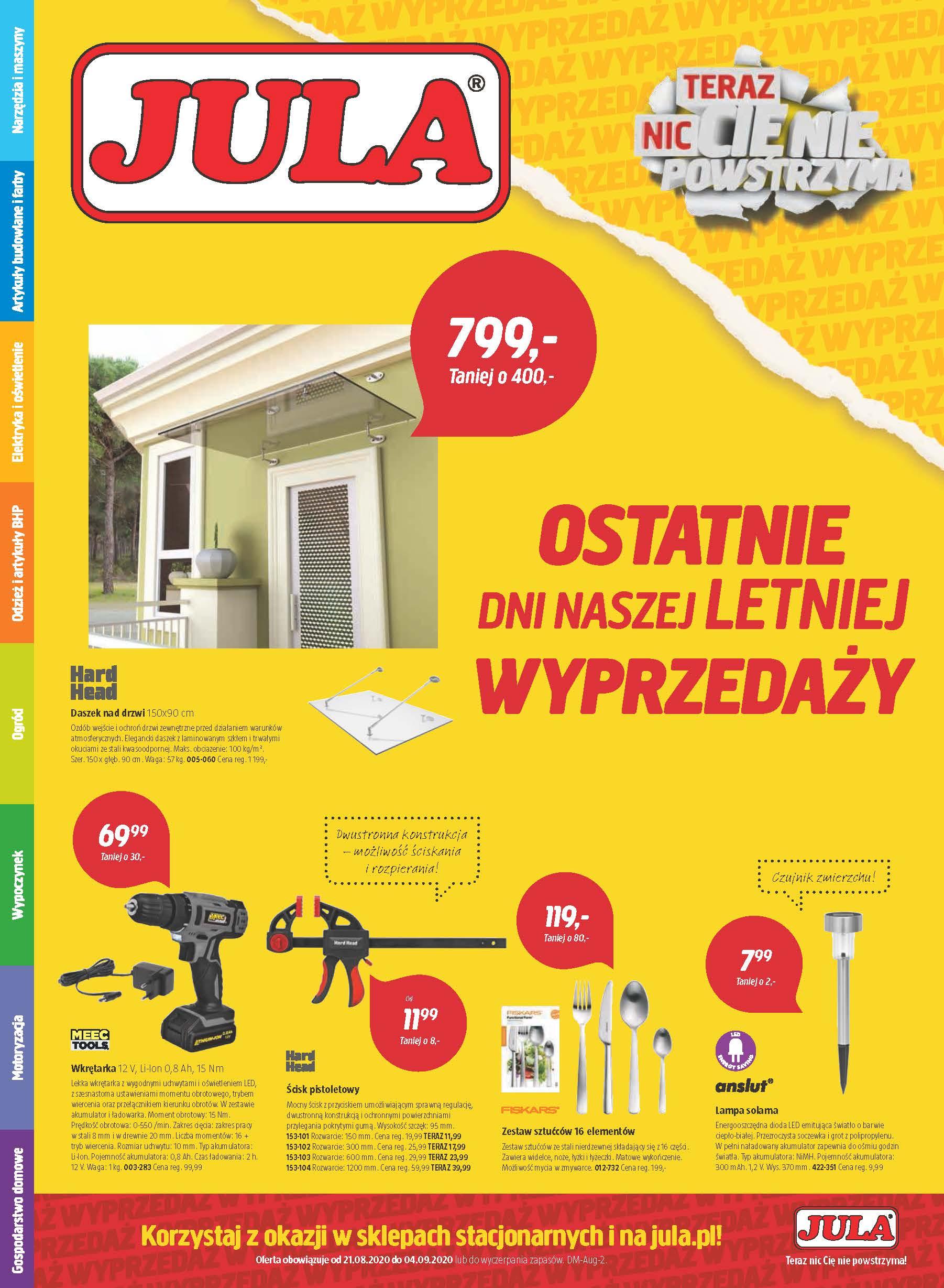 Gazetka promocyjna Jula str. 8