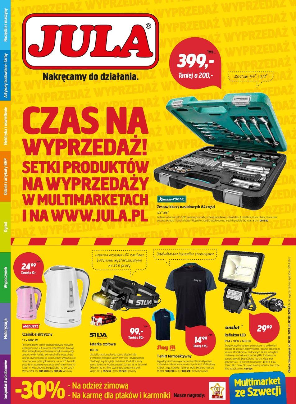 Gazetka promocyjna Jula str. 1
