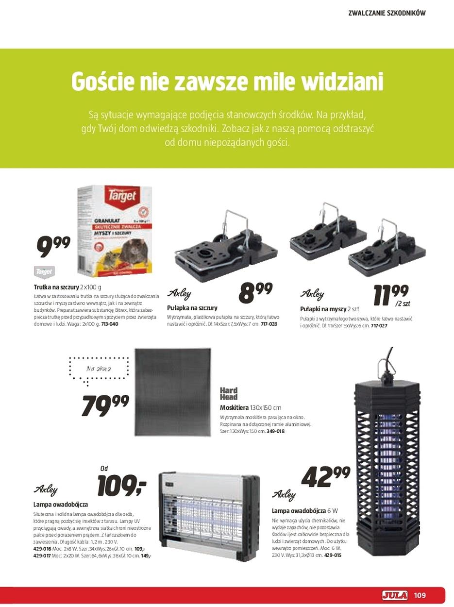 Gazetka promocyjna Jula str. 109