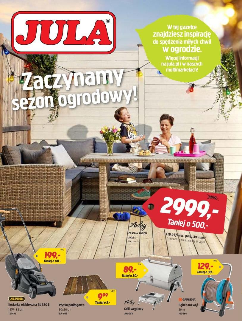 Gazetka promocyjna Jula str. 1