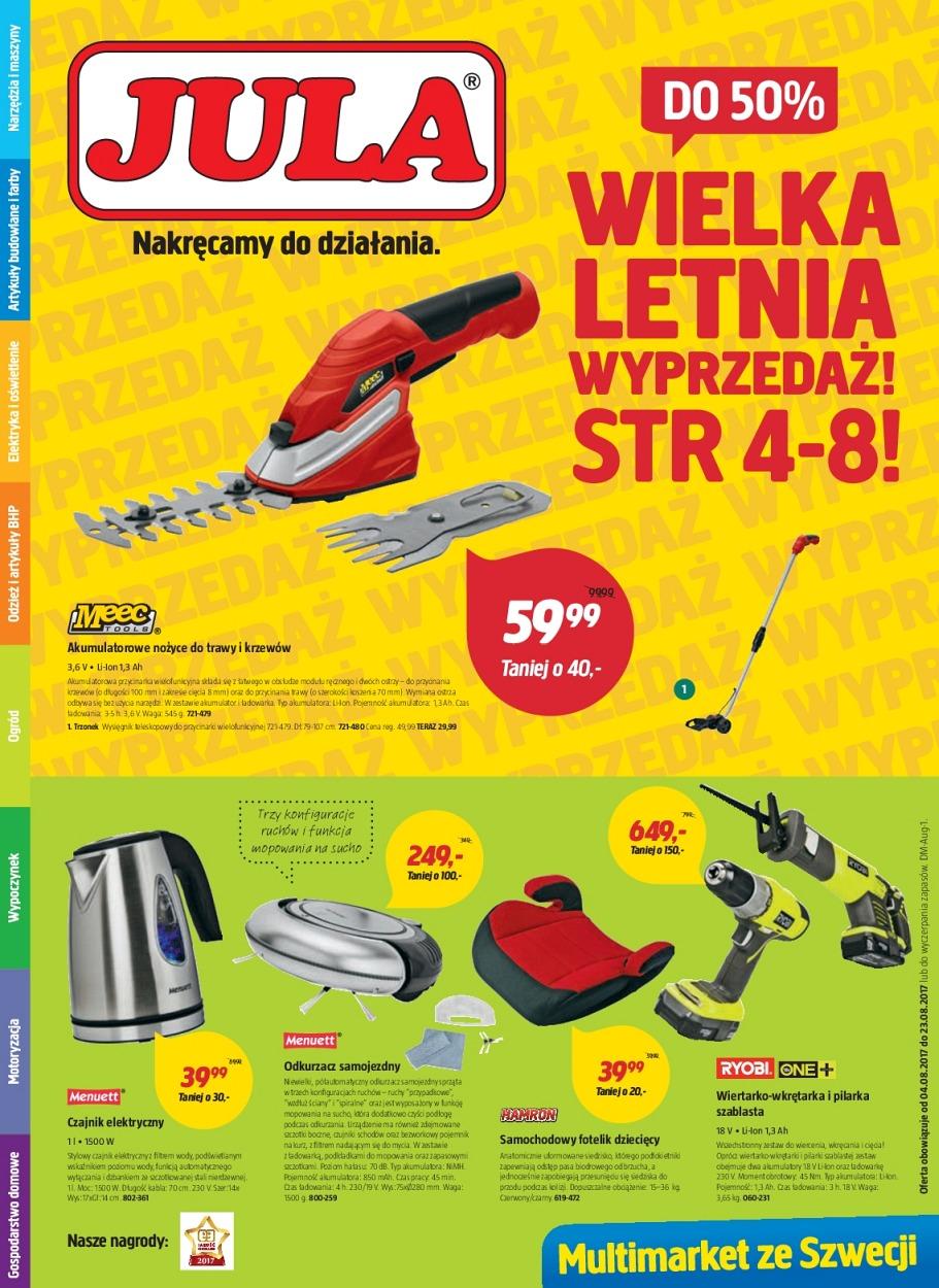 Gazetka promocyjna Jula str. 1