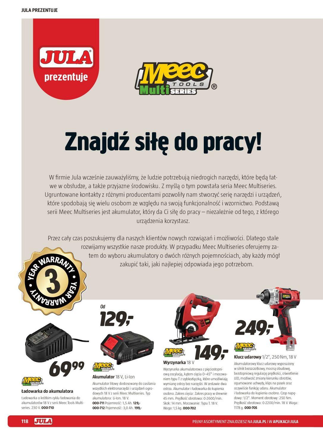 Gazetka promocyjna Jula str. 118