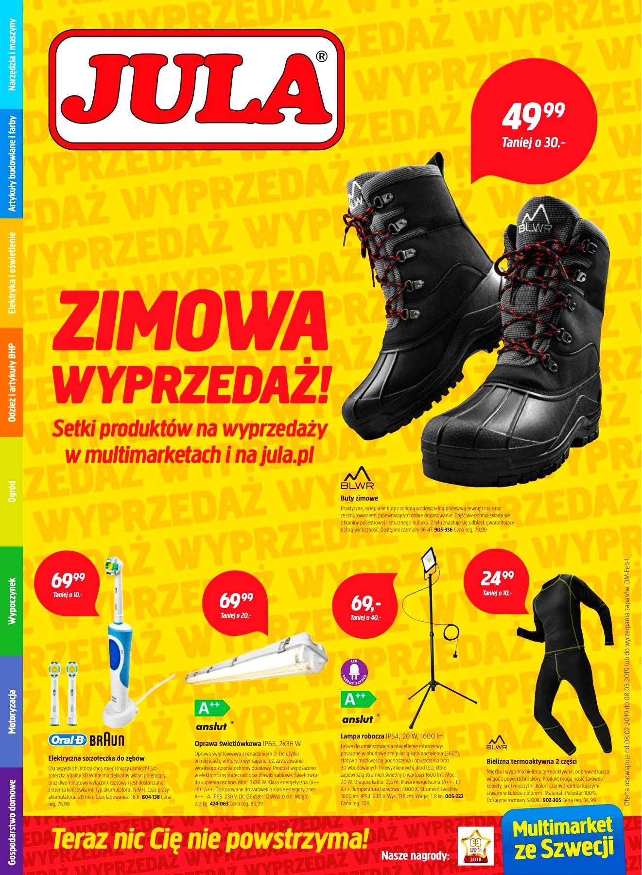 Gazetka promocyjna Jula str. 1