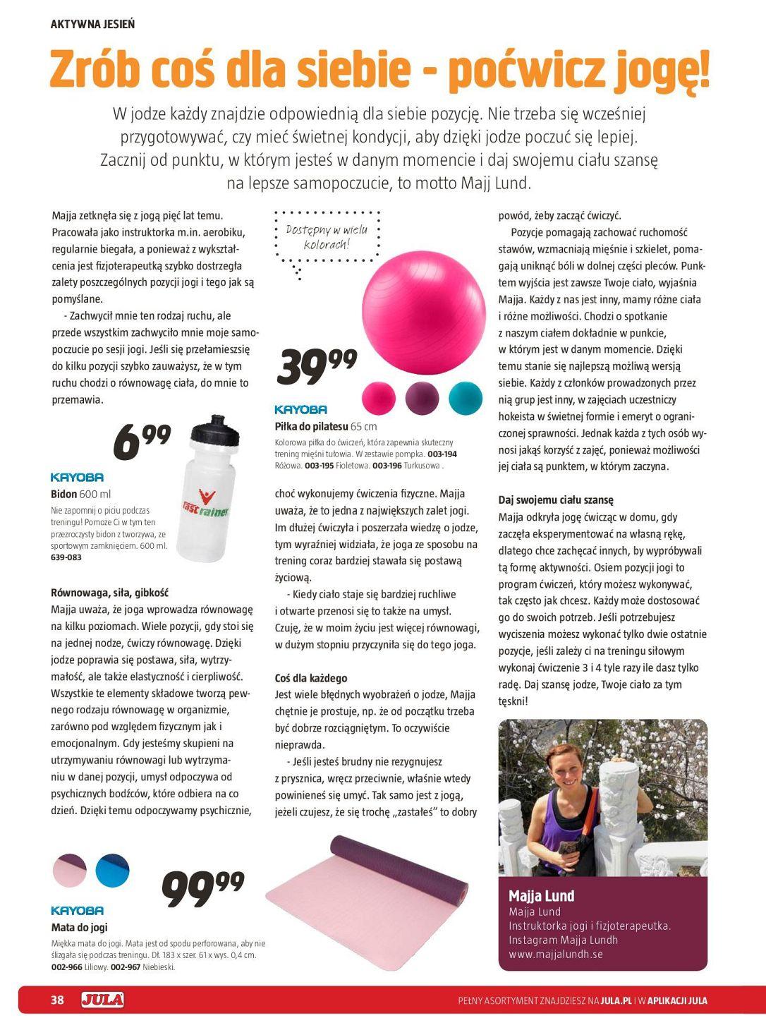 Gazetka promocyjna Jula str. 38
