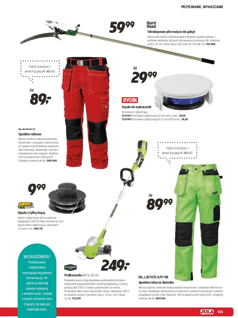 Gazetka promocyjna Jula str. 105