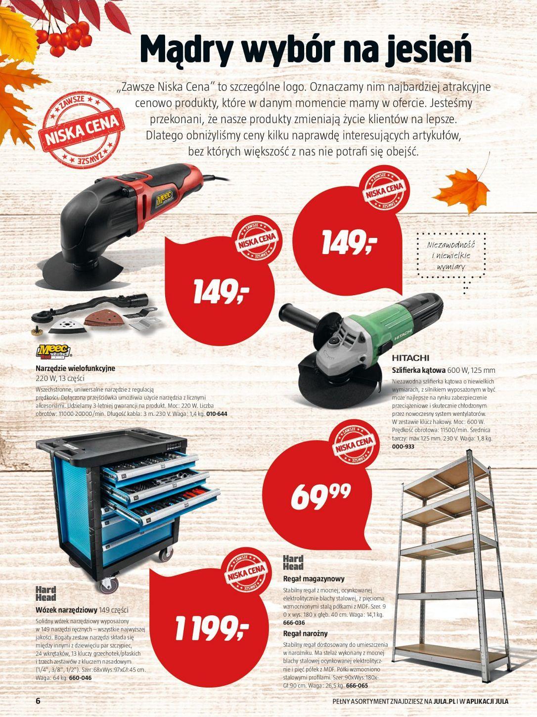 Gazetka promocyjna Jula str. 6