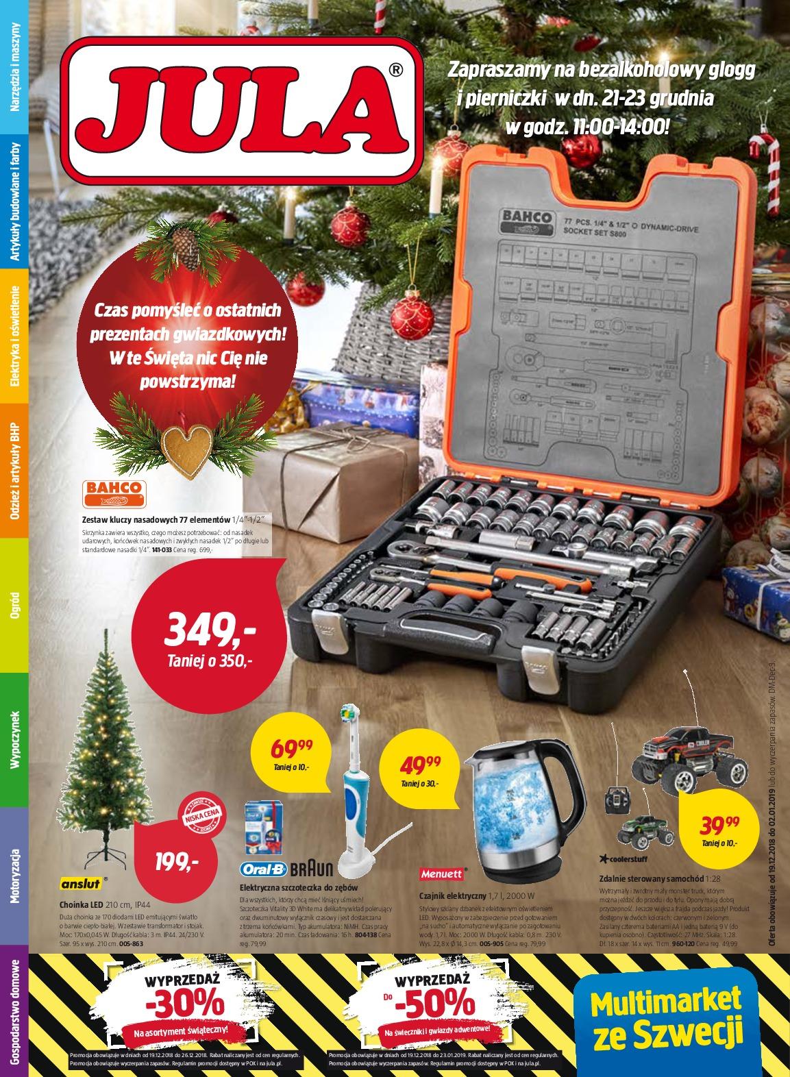 Gazetka promocyjna Jula str. 1