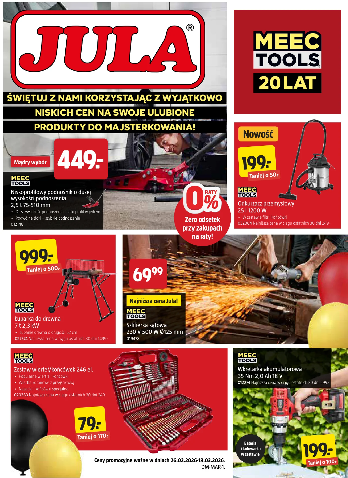 Gazetka promocyjna Jula str. 1