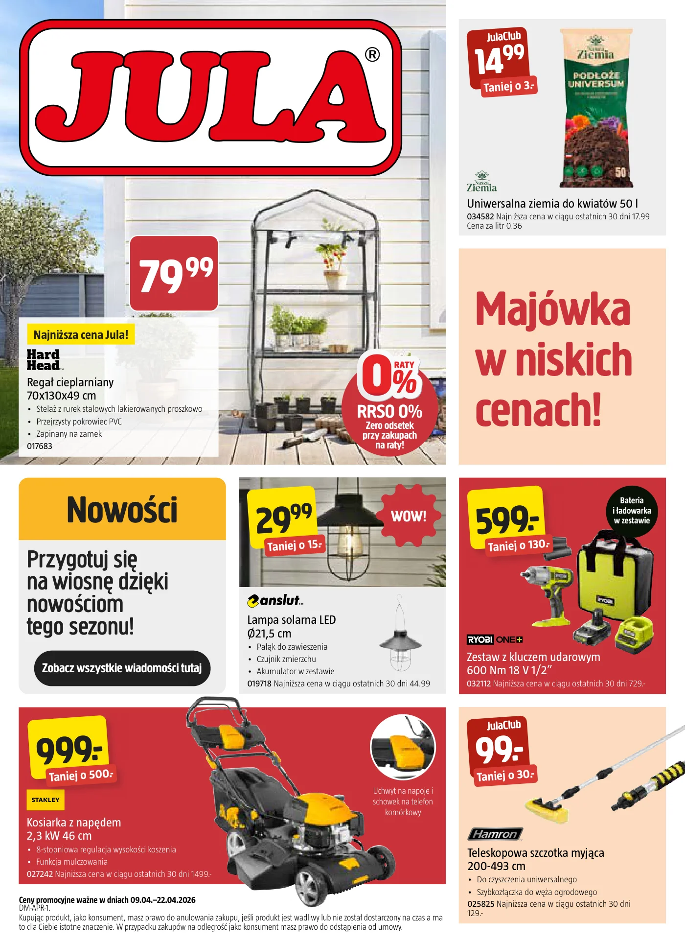 Gazetka promocyjna Jula str. 1