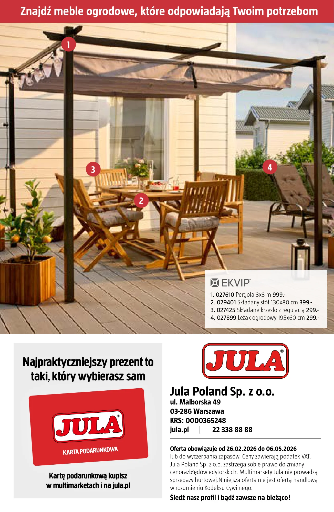 Gazetka promocyjna Jula str. 44