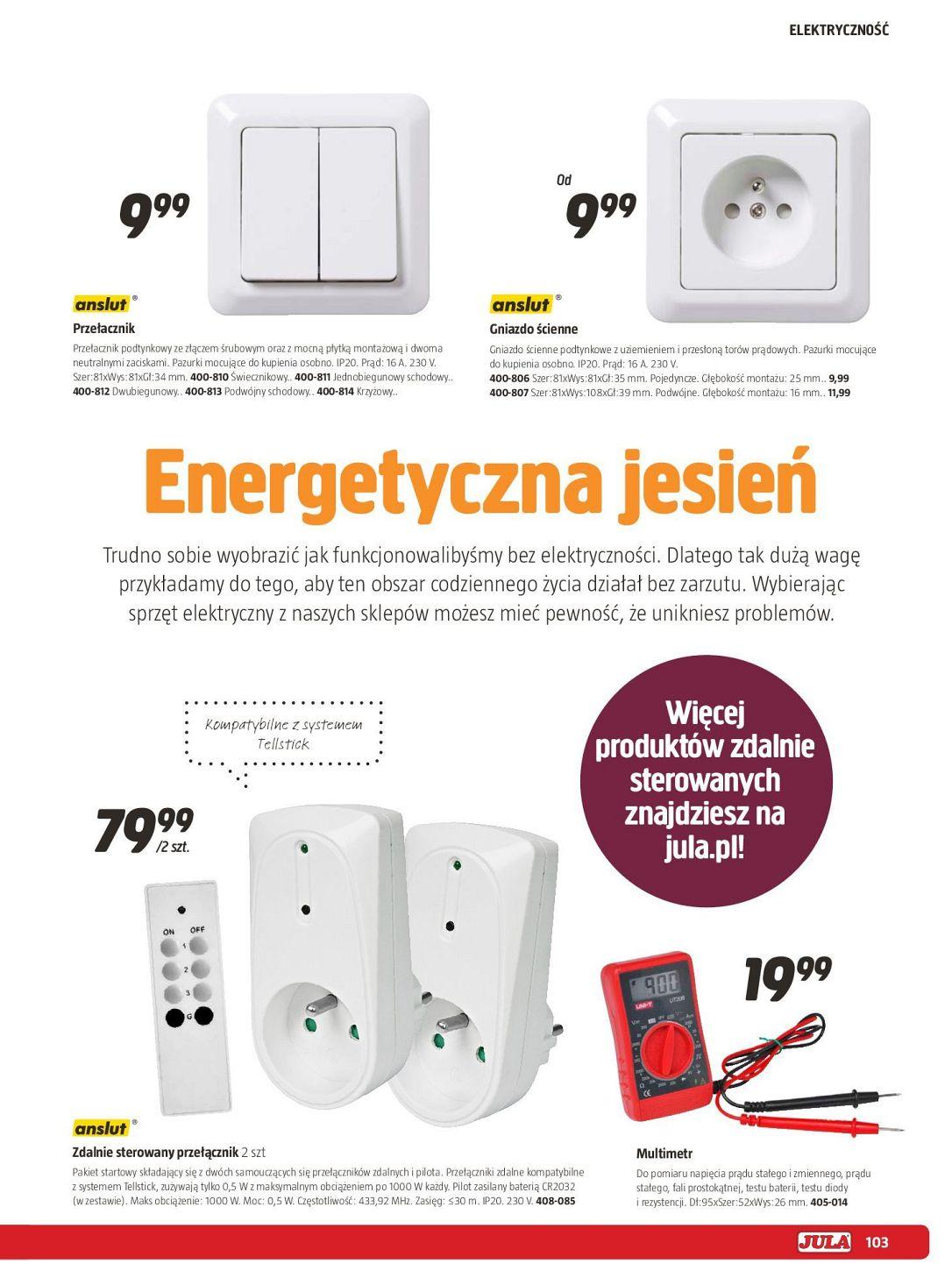 Gazetka promocyjna Jula str. 103