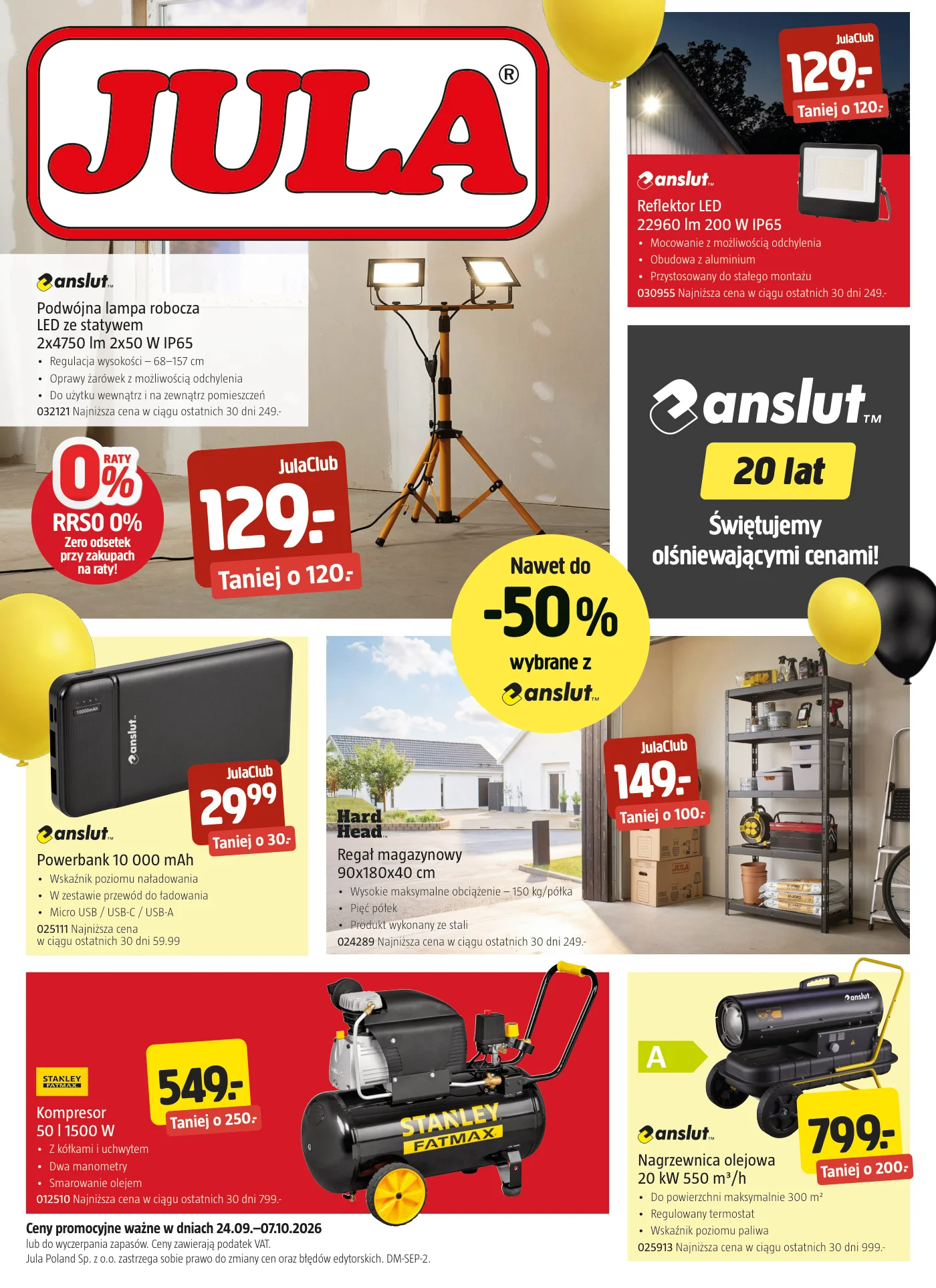 Gazetka promocyjna Jula str. 1