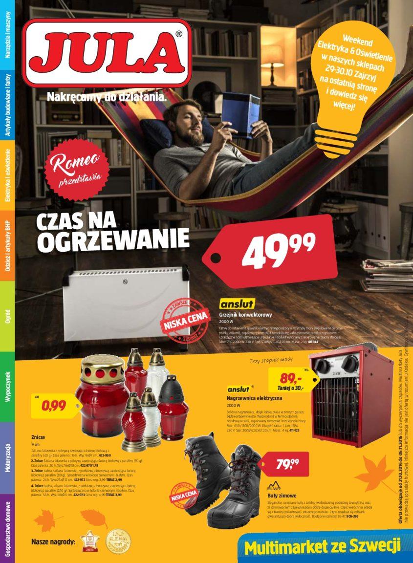 Gazetka promocyjna Jula str. 1