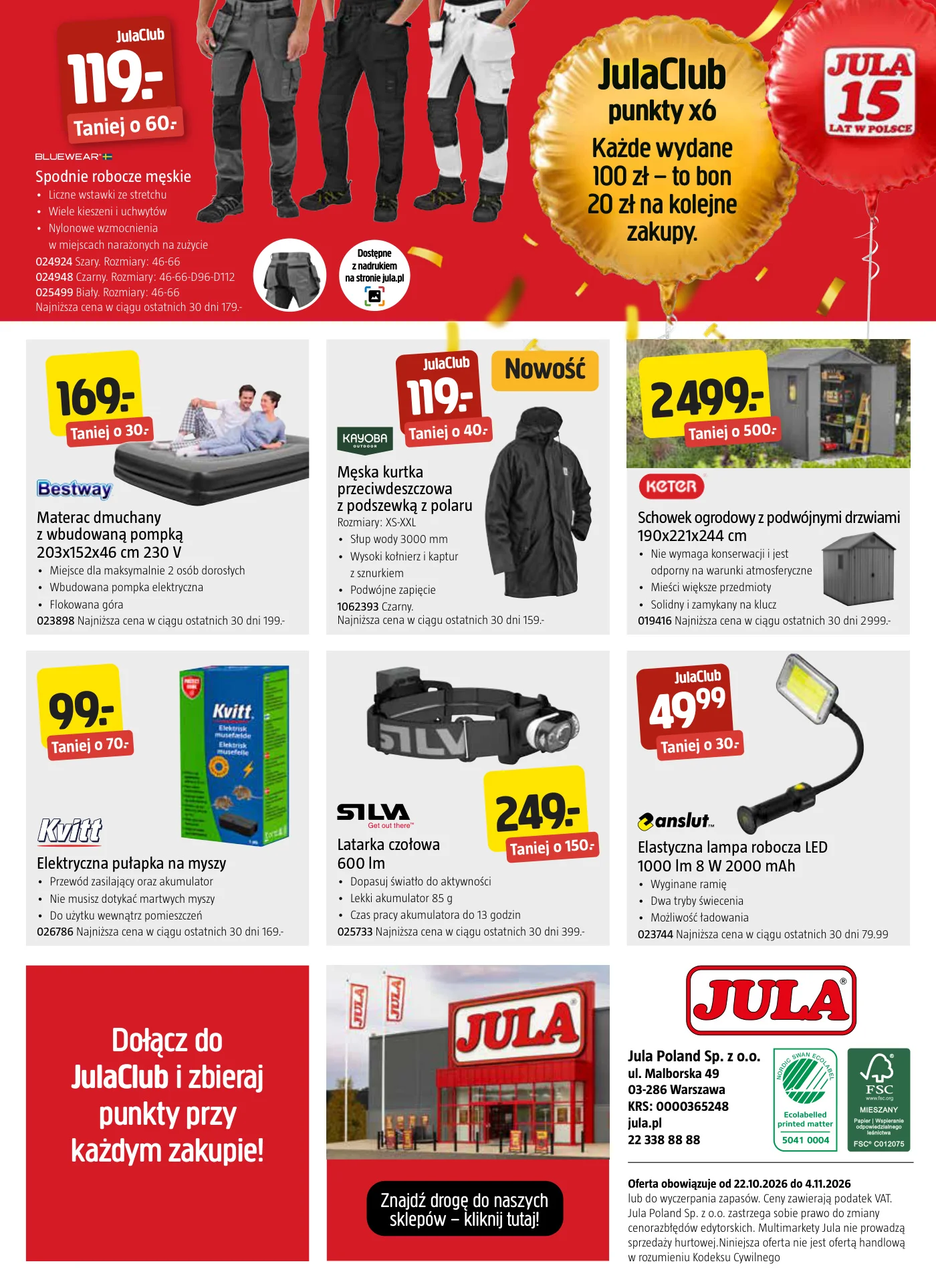 Gazetka promocyjna Jula str. 8