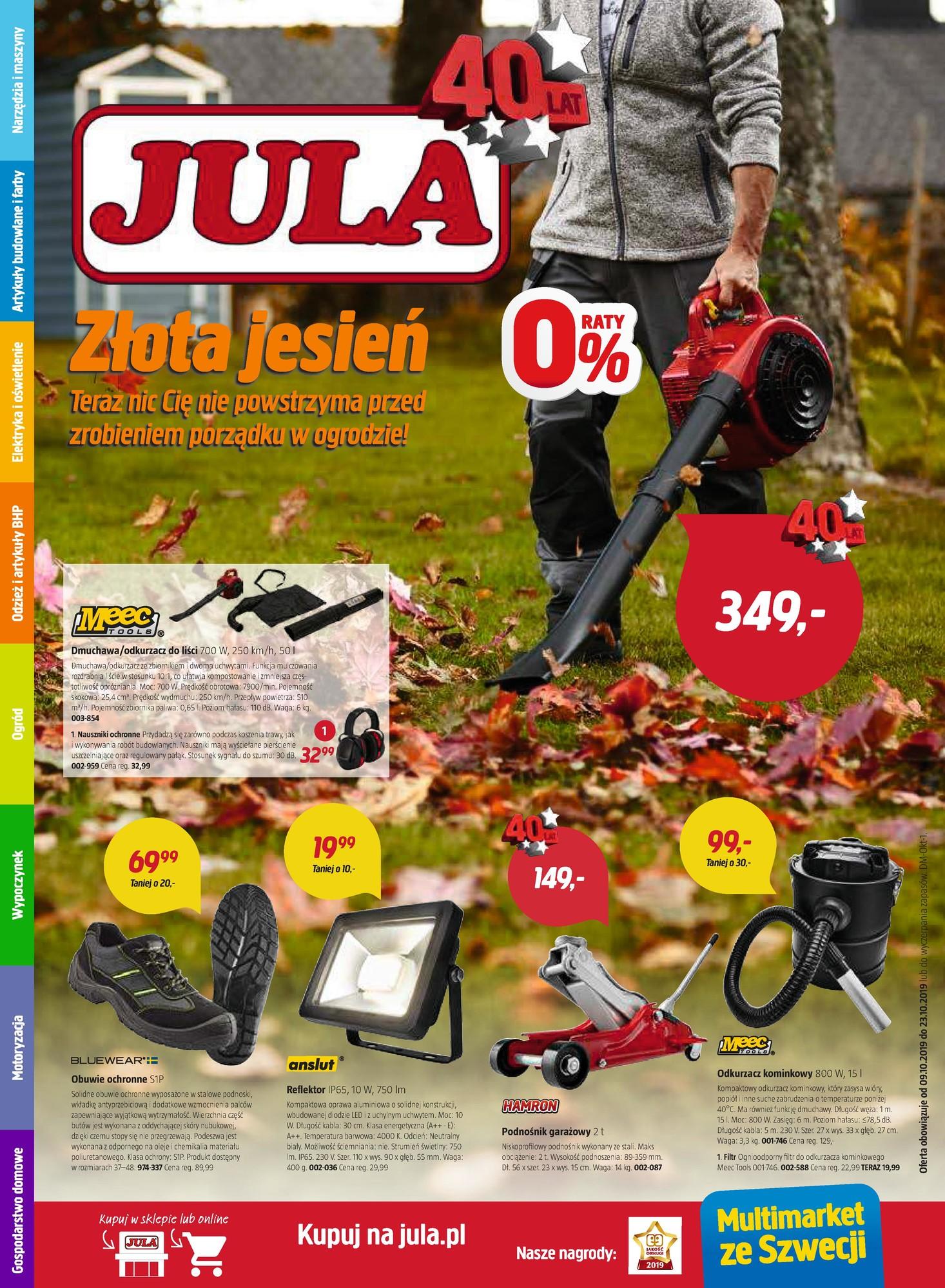 Gazetka promocyjna Jula str. 1