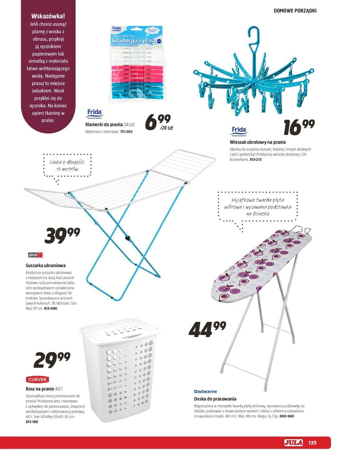 Gazetka promocyjna Jula str. 139