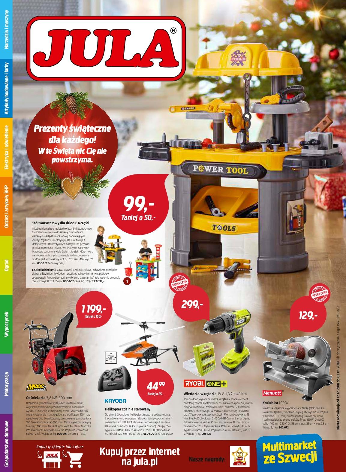 Gazetka promocyjna Jula str. 1