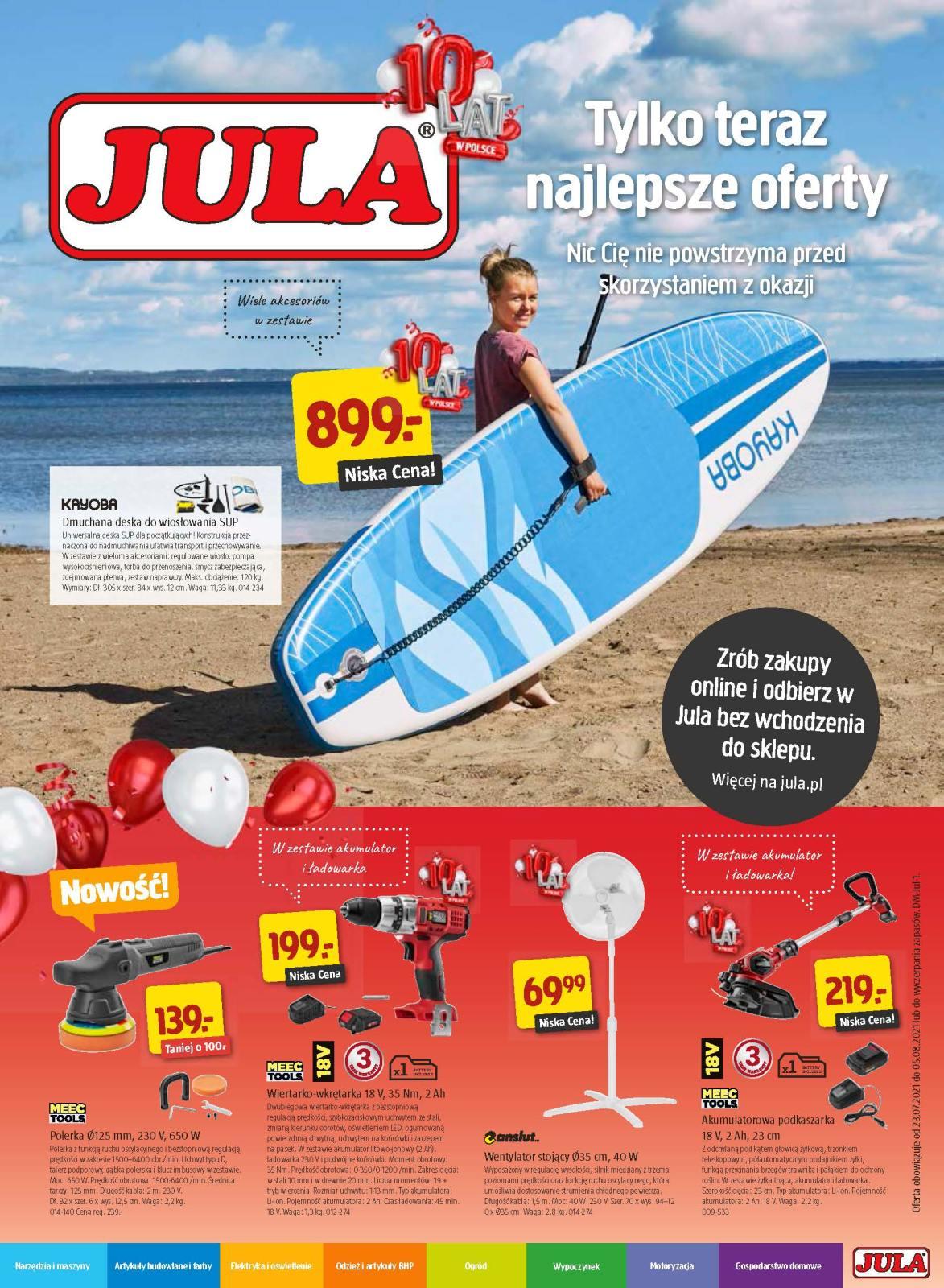 Gazetka promocyjna Jula str. 1
