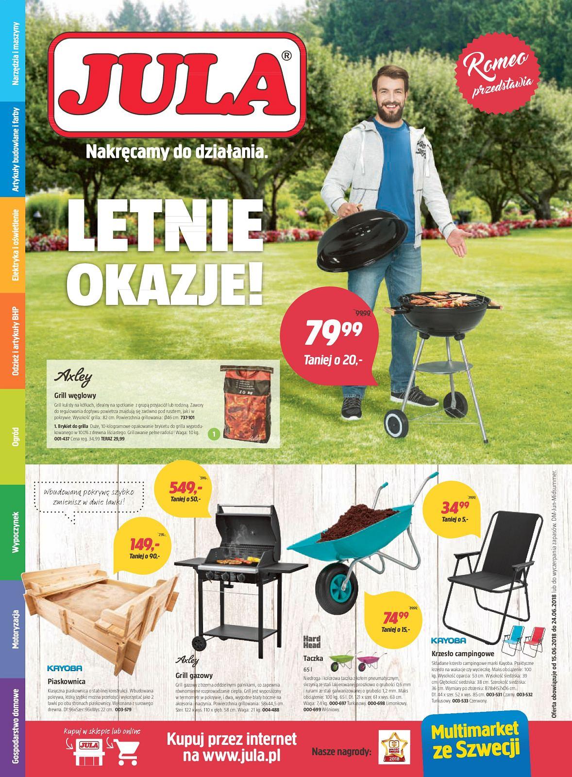 Gazetka promocyjna Jula str. 1